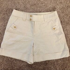 Banana Republic Martin Fit pin stripe shorts